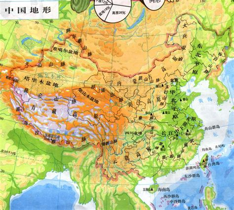 中國地形圖口訣|國二第三冊L2中國地理補充資料~中國地形